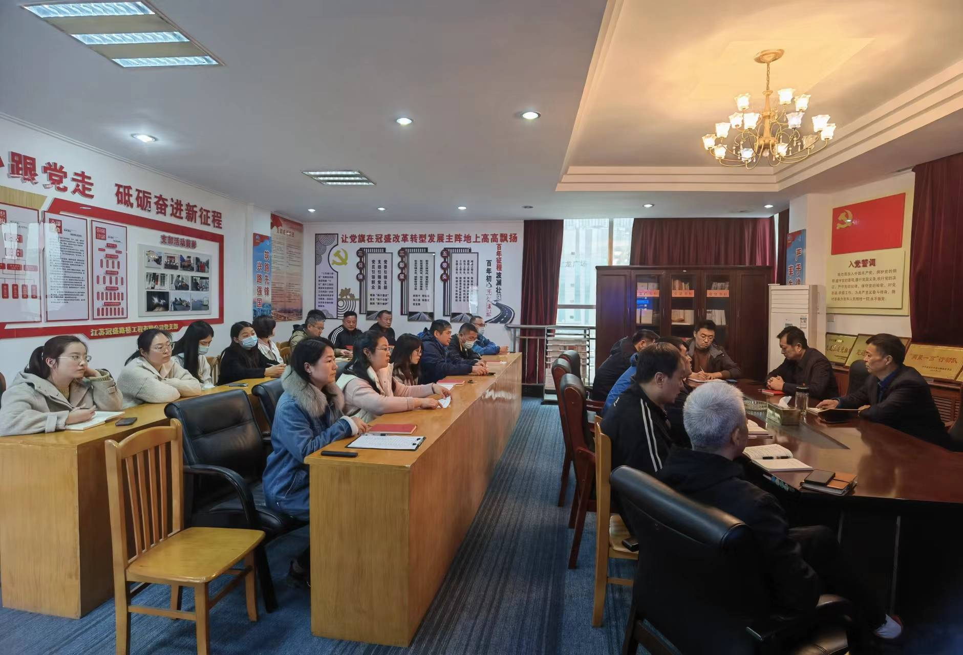 冠盛公司組織開展清明節(jié)主題黨團日活動