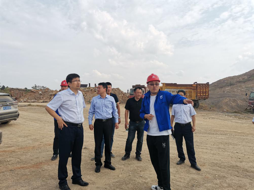 集團公司領導深入交控生態(tài)公司班山、五頂山、大山項目部檢查安全環(huán)保工作